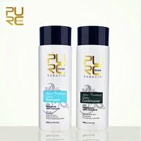 purc shampoos and conditioner for hair straightening smoothing repair hair care sets for female and male 200ml