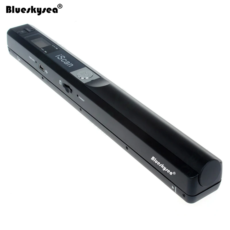 Iscan01 портативный A4 сканер документов 24 бит USB 900 точек/дюйм ручной сканер документов для книги JPG/PDF файл изображения цветной A4 сканер