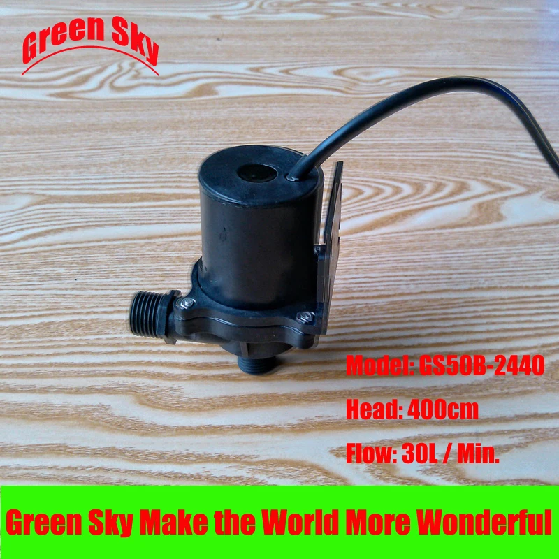 Бесщеточный центробежный насос 30 л/мин 400 см 24 В постоянного тока 45 6 Вт |