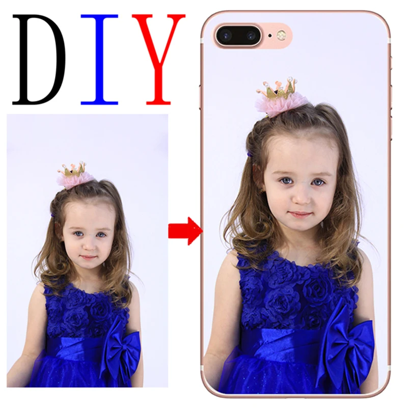 DIY Индивидуальный Дизайн собственное имя настраиваемая печать Вашего фото Фото