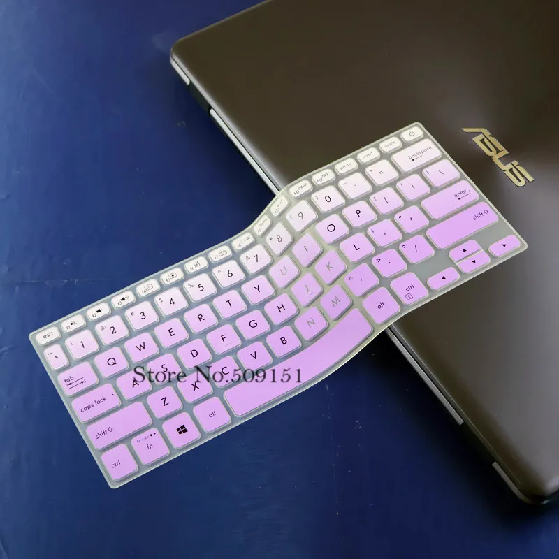 Силиконовый чехол-клавиатура для ноутбука, защитная пленка для Asus S4300 S4300U S4300UN, новинка, ASUS Vivobook S2 14
