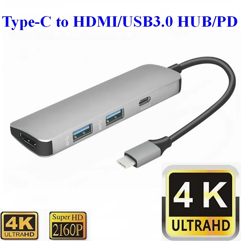 USB хаб 5 в 1 TYPE C на 3 0|USB-хабы| |