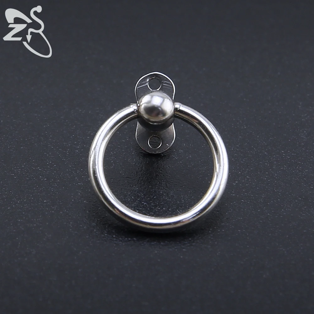 2 шт. Кожный Якорь с шариком из нержавеющей стали для мужчин основа микро dermals