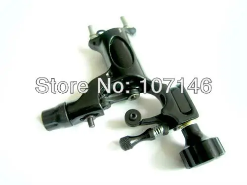 Черная стрекоза роторная тату машина пистолет татуировки и алюминиевая коробка