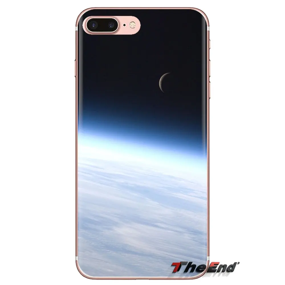 Crescent Moon Astrophotography For Sony Xperia Z Z1 Z2 Z3 Z5 compact M2 M4 M5 C4 E3 T3 XA Huawei Mate 7 8 Y3II Soft Housing Case |