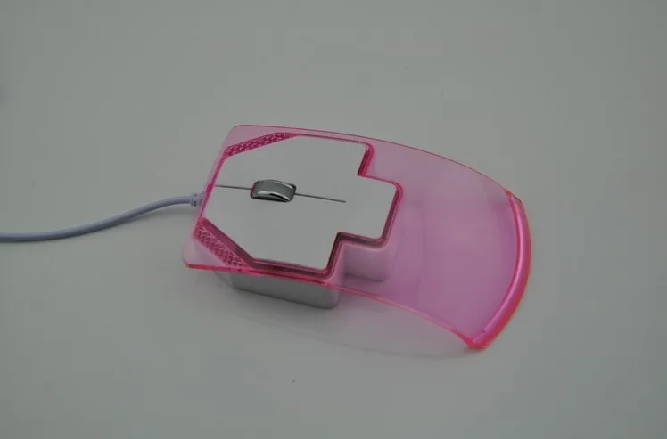 Супер мило прозрачным люминесцентные курсор мыши форма Четыре вида цвета +