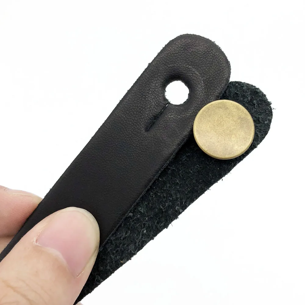 حزام حمل جيتار من الجلد حامل زر قفل حماية ل الصوتية الكهربائية الكلاسيكية جيتار باس