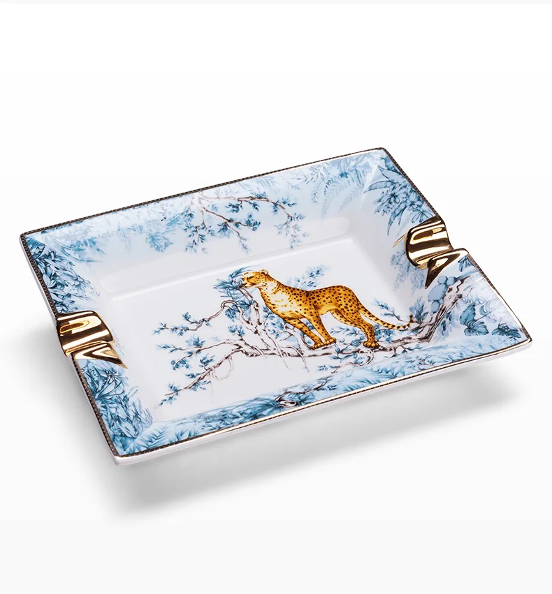 ashtray Горячая CIGARLOONG новая фарфоровая пепельница из европейской керамики гостиная керамическая портативная пепельница для сигар с CLG-0088 - Цвет: ashtray