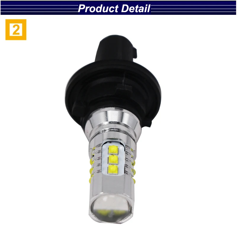 HSUN 2 шт. янтарно-желтый без ошибок PH24WY LED 80W C.R.E.E светодиодный ные лампы для Audi Cadillac