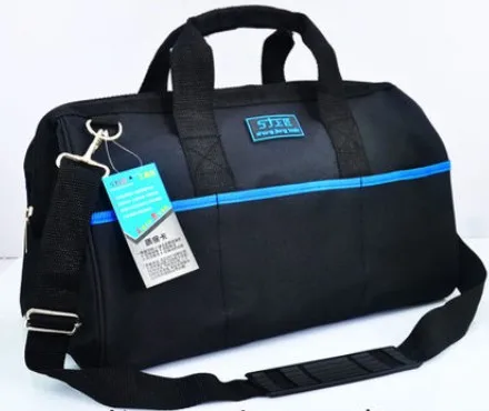 CAMMITEVER 17-inch Waterproof Tool Bag 600D Oxford Cloth Bag Large Capacity Adjustable Shoulder Strap trumpet gig bag box case backpack 600d water resistant oxford cloth with adjustable dual shoulder strap new arrival