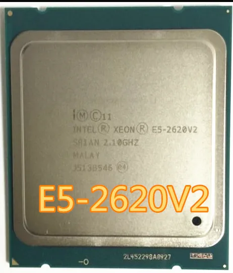 Intel Xeon E5 2620 V2 2620V2 процессор SR1AN 6 ядерный 2 1 ГГц 15M 80 Вт серверный