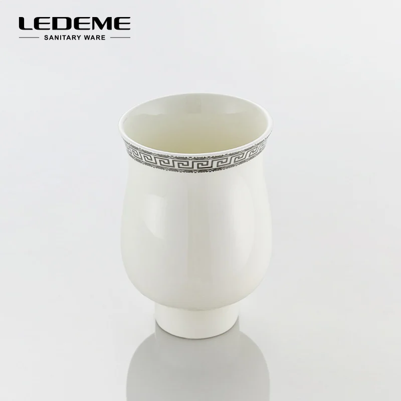 LEDEME держатели для туалетных кистей настенное крепление одной щетки керамические