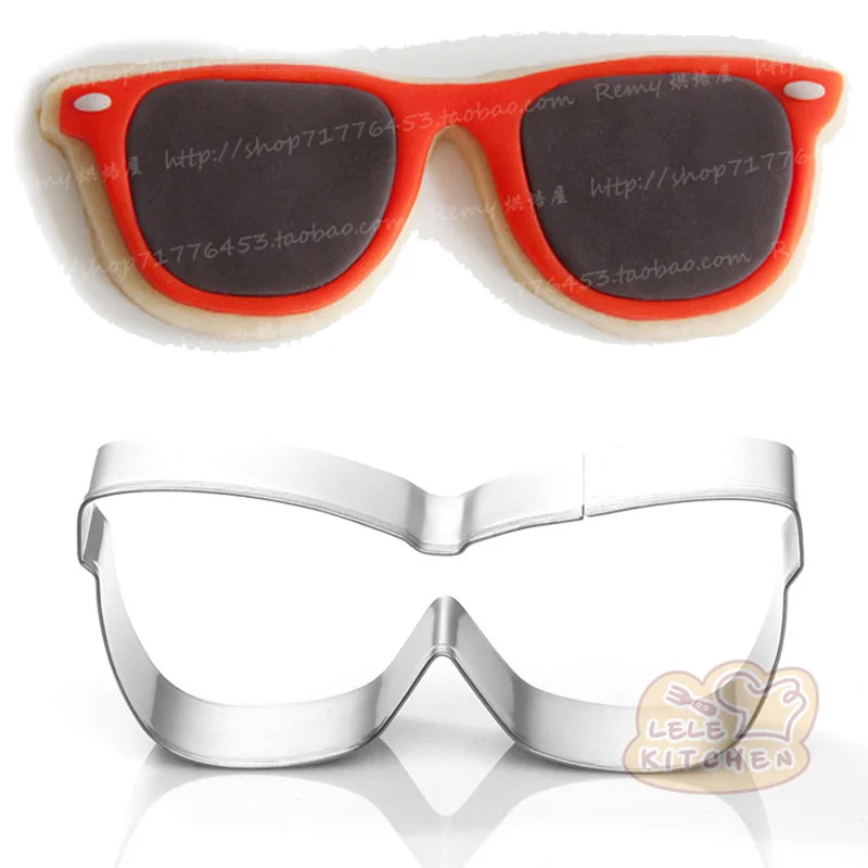 1 шт. солнцезащитные очки металлические формочки для печенья ворота конфеты
