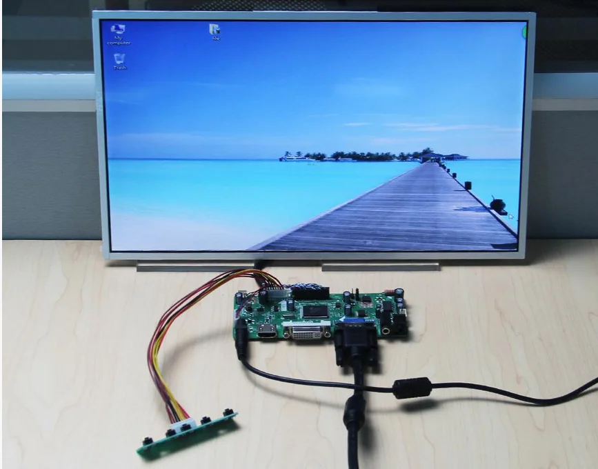Комплект драйвера платы контроллера Latumab LCD LED LVDS Для LP156WH2(TL)(Q1 светодиодный HDMI + DVI