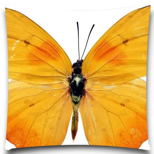 Чехол для подушки с рисунком бабочки разноцветный чехол дивана/автомобиля/стула