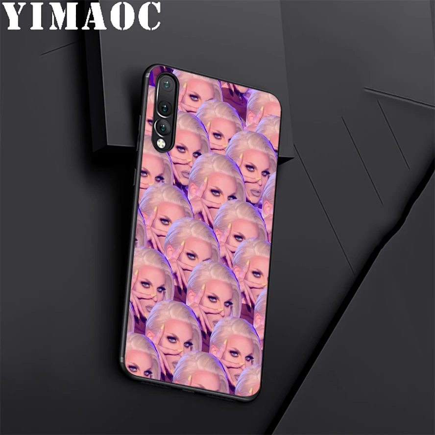 YIMAOC RuPaul's Drag Race Soft Silicone Case For Huawei Honor Mate 10 P20 P10 P9 P8 P Smart Y6 6A 7A 7X 7C Lite Pro 2017 2018 |