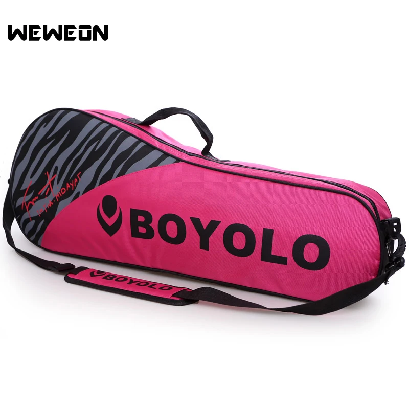 Женская сумка для бадминтона ракетки Легкая теннисная хранения 3 цвета Мужская