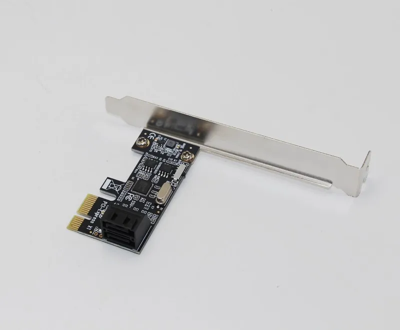 PCI Express к 2 портам SATA 3 0 карта 6 Гбит/с E PCIE SSD адаптер с низким кронштейном
