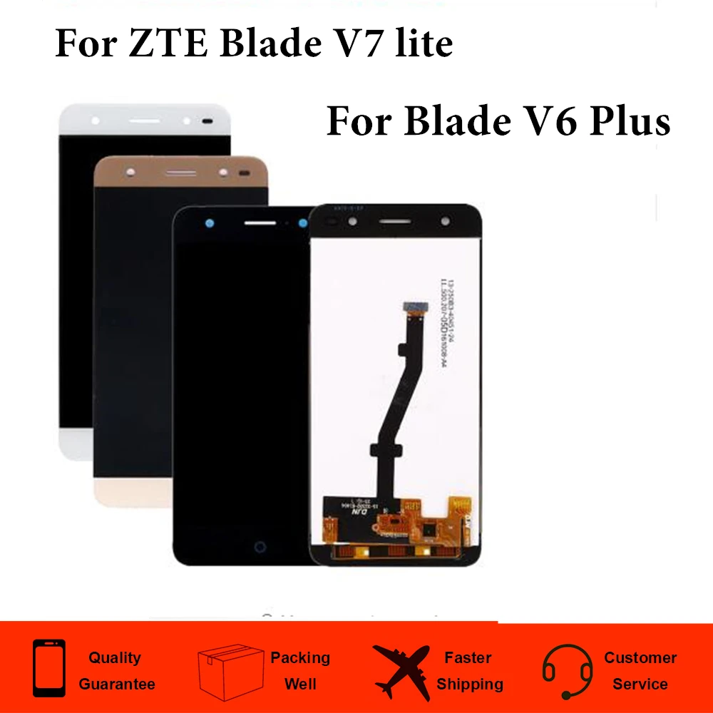 5 0 &quotНовый для ZTE Blade V7 Lite ЖК-дисплей кодирующий преобразователь сенсорного
