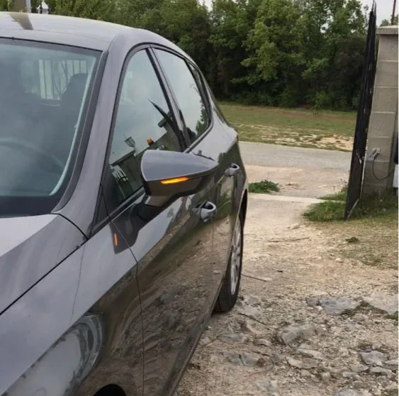 Динамический мигалка для Seat Leon III 5F Ibiza KJ Arona светодиодный указатель поворота боковое зеркало индикатор мигалка последовательный свет