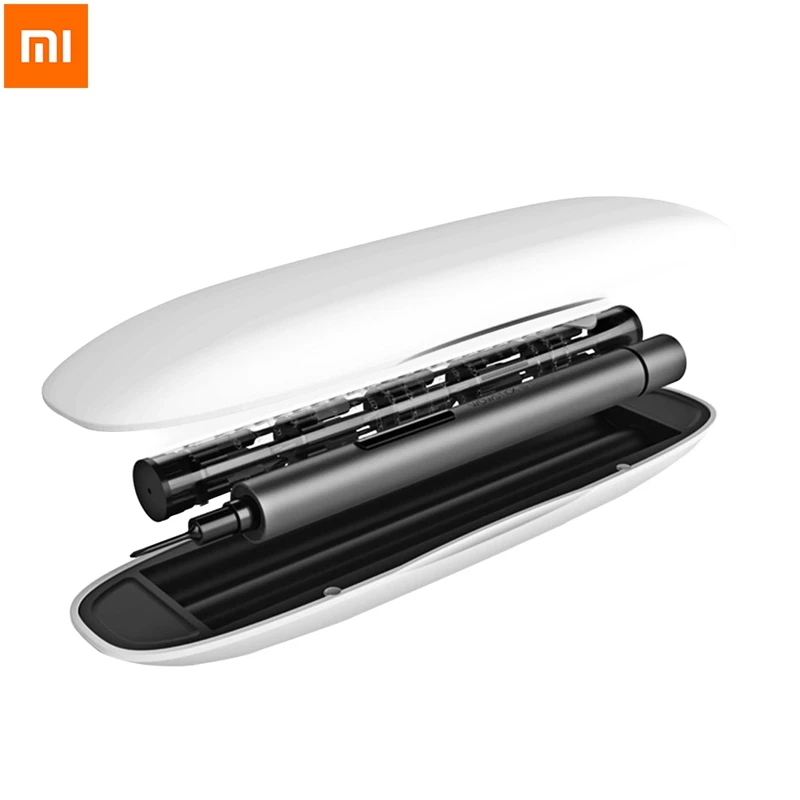 Xiaomi Mijia зарядная отвертка набор Wowstick 1F Мини светодиодный источник питания Электрическая Точная Отвертка Набор для телефонов планшетов