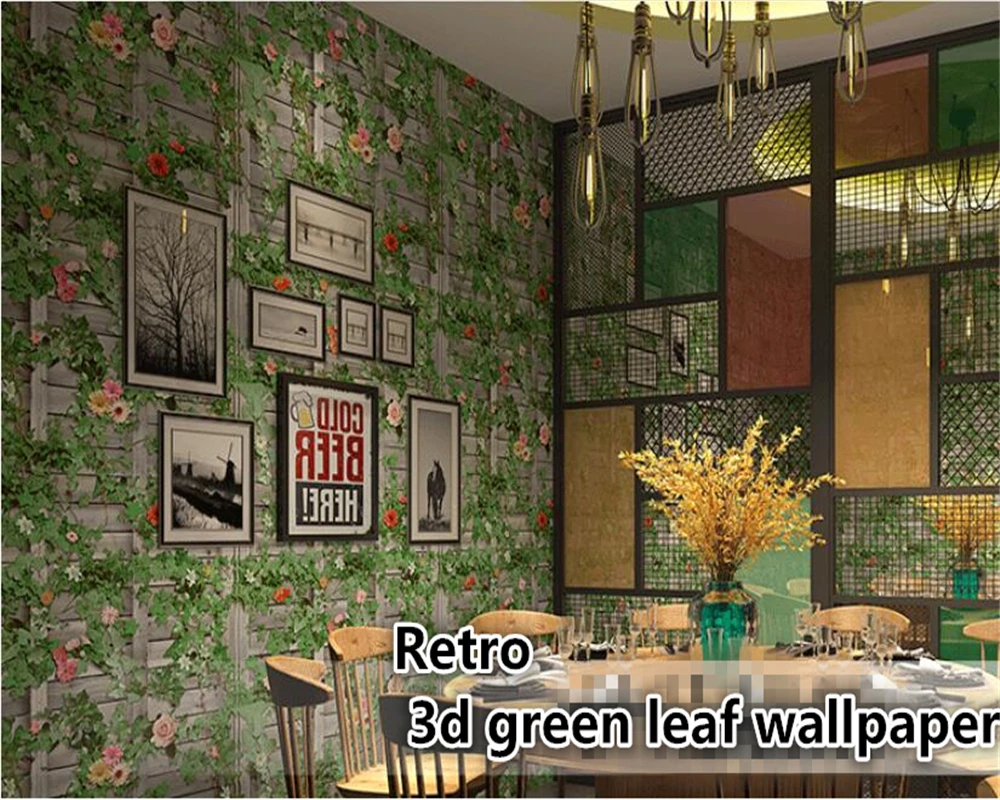 

beibehang Wallpaper wall 3 d retro wallpaper simple 3d embossed floral wallpaper tv background wallpaper for kids room behang