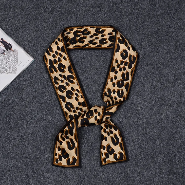 Высококачественный художественный Печатный Модный женский 100% Шелковый ободок