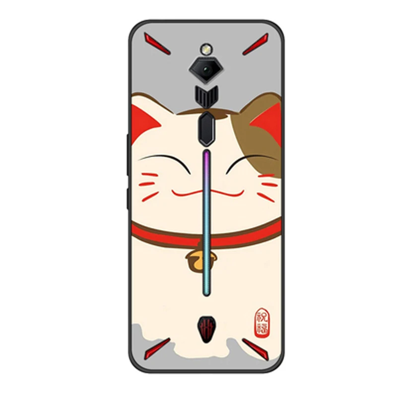 Чехол для ZTE Nubia Red Magic 3 силиконовый мягкий чехол милые Мультяшные чехлы с рисунком