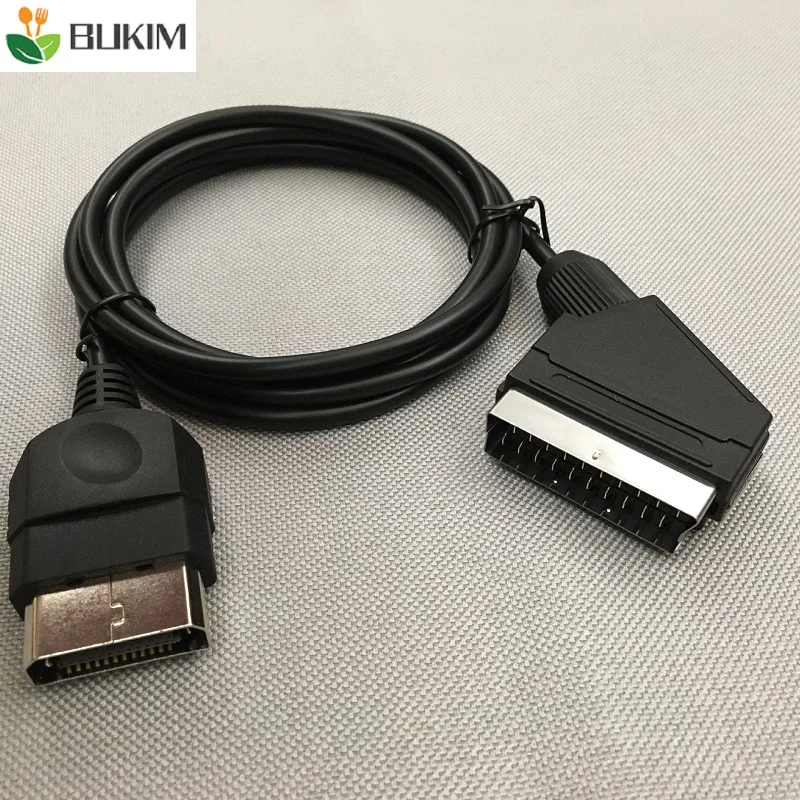 

Аудио-и видеокабель BUKIM Scart, 1,8 м, черный, для консоли Xbox, европейская версия