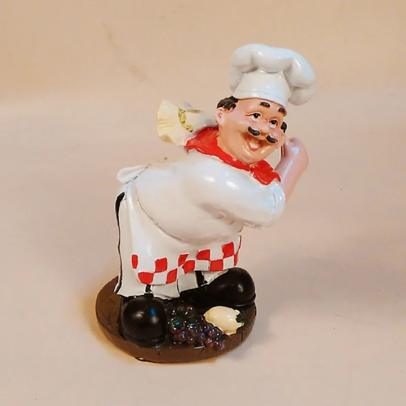 Винный шкаф шеф-повара из смолы, держатель для бутылки вина, Cerveja, пивной, artesanato, resina, шеф-повара, ремесло, украшения для гостиной, ресторана, домашнего декора