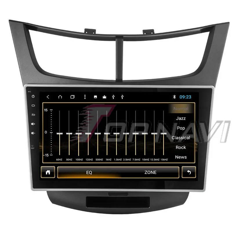 Автомобильный DVD плеер Buit in 32G 10 1 ''Android 8 для Chevrolet Sail 3 2015 Topnavi Автомобильные MP3 MP4