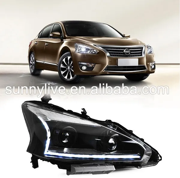 Teana angel eyes светодиодный головной свет для NISSAN PW