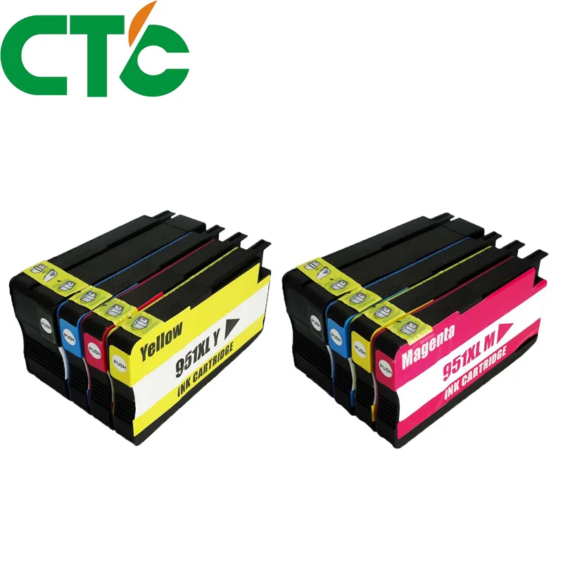 8 шт. сменные чернильные картриджи для Officejet Pro 950 951 8600 276dw 8620 8630 8640 8660|Чернильные