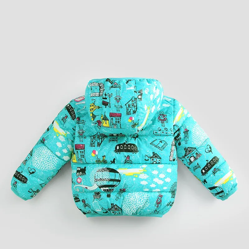 CROAL CHERIE/зимняя куртка парка для девочек ростом от 80 до 130 см Детская ветровка