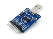 FT245 USB плата FIFO (Тип A) FT245R FT245RL оценки макетная usb для параллельного соединения