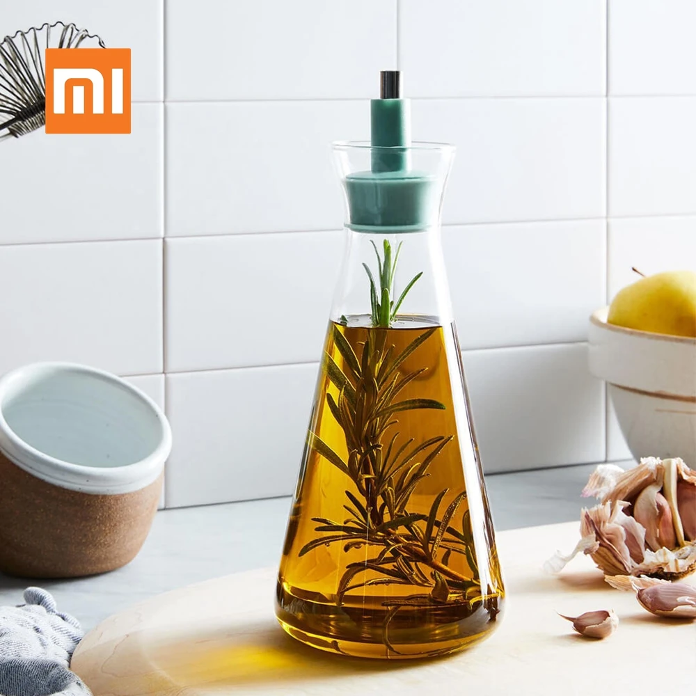 Xiaomi BergHoff многофункциональная стеклянная масленка для масла, банка для масла, бутылка для масла, уксуса, соуса, контейнер, кухонные инструменты для приготовления пищи