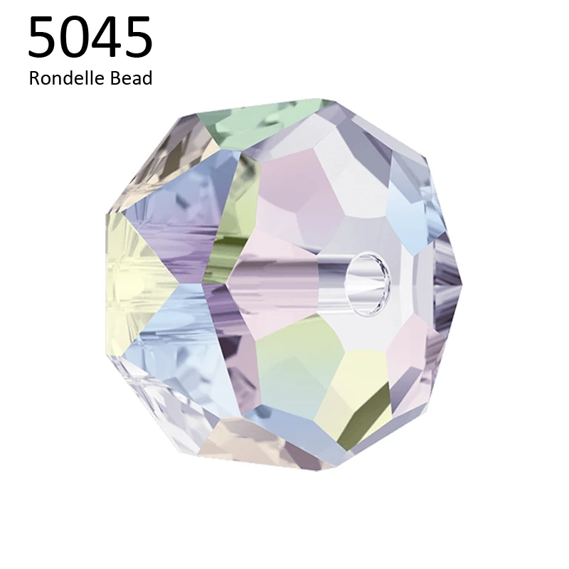 (1 шт.) Круглые бусины из австрийского хрусталя Swarovski 5045 стразы россыпью для