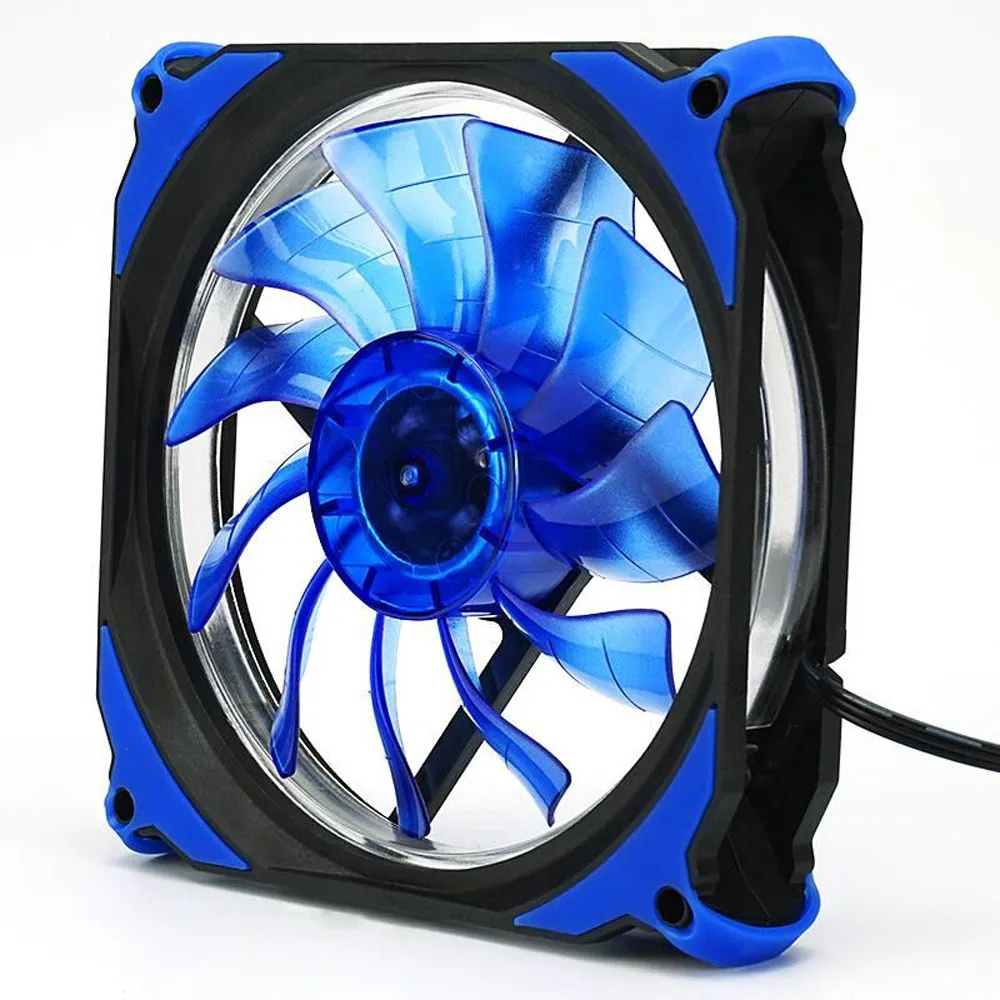 BINMER Silent 120 мм вентилятор CPU кулер RGB многоцветный чехол для компьютера охлаждающий