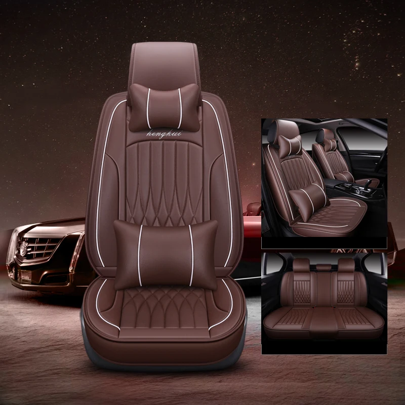 

WLMWL Universal Leather Car seat cover for Lifan all model 320 330 520 X60 X50 720 620EV 630 620 820 530 car styling