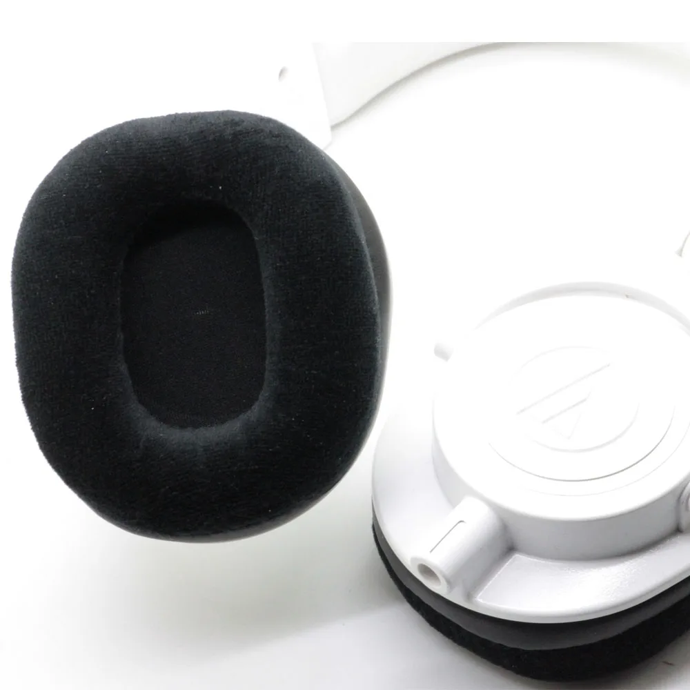 Poyatu бархатные Сменные амбушюры для Audio-Technica ATH-M40x, ATH-M50x ATH-MSR7 амбушюры для наушников