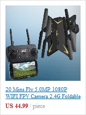 Макс до 25 минут игры 2,4G RC дроны Квадрокоптер вертолет 1080P wifi FPV HD камера набор высота холдинг 3D прокатки траектории полета