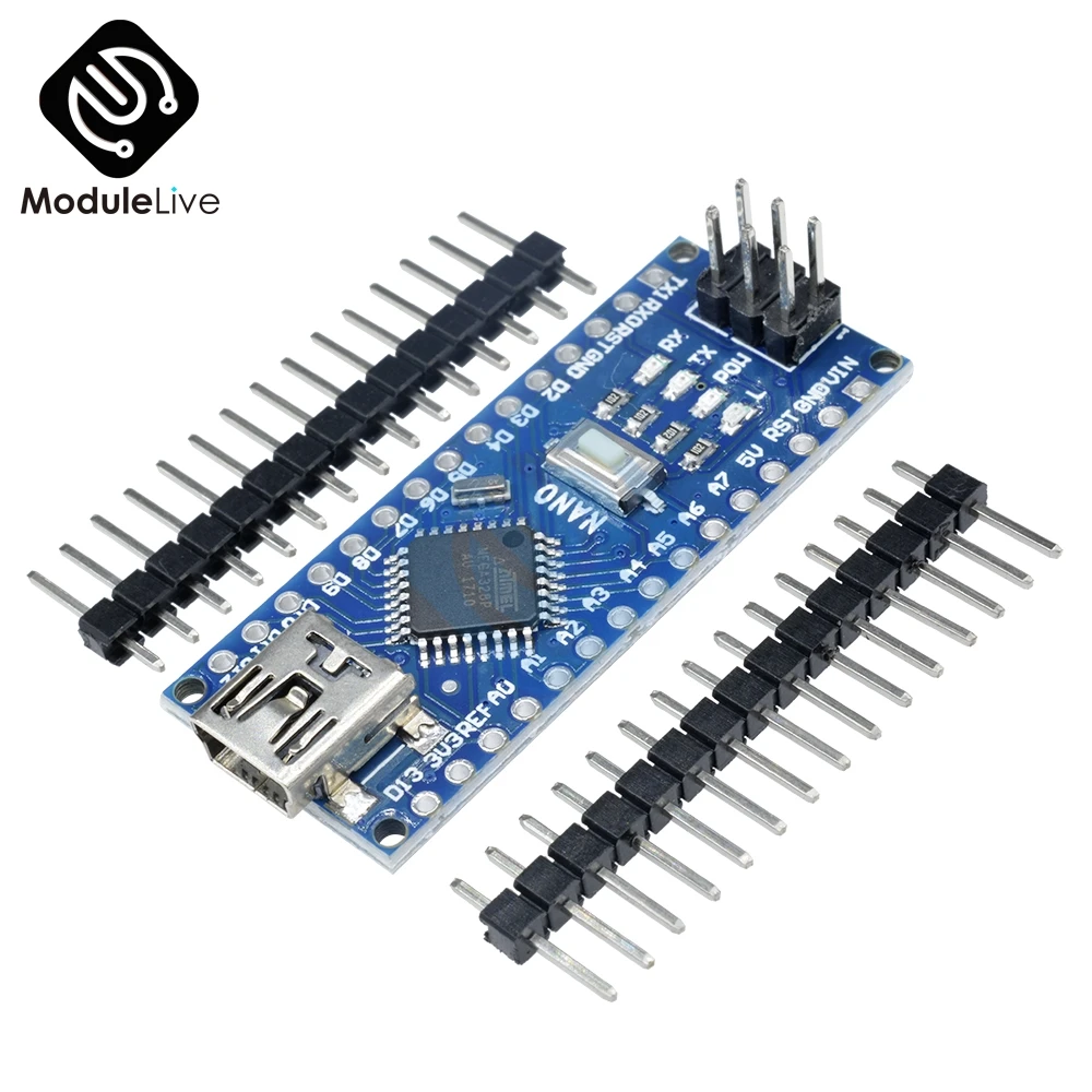Плата микроконтроллера CH340g CH340 Nano V3.0 3 0 ATmega328 ATmega328P плата для модуля Arduino USB кабель 5