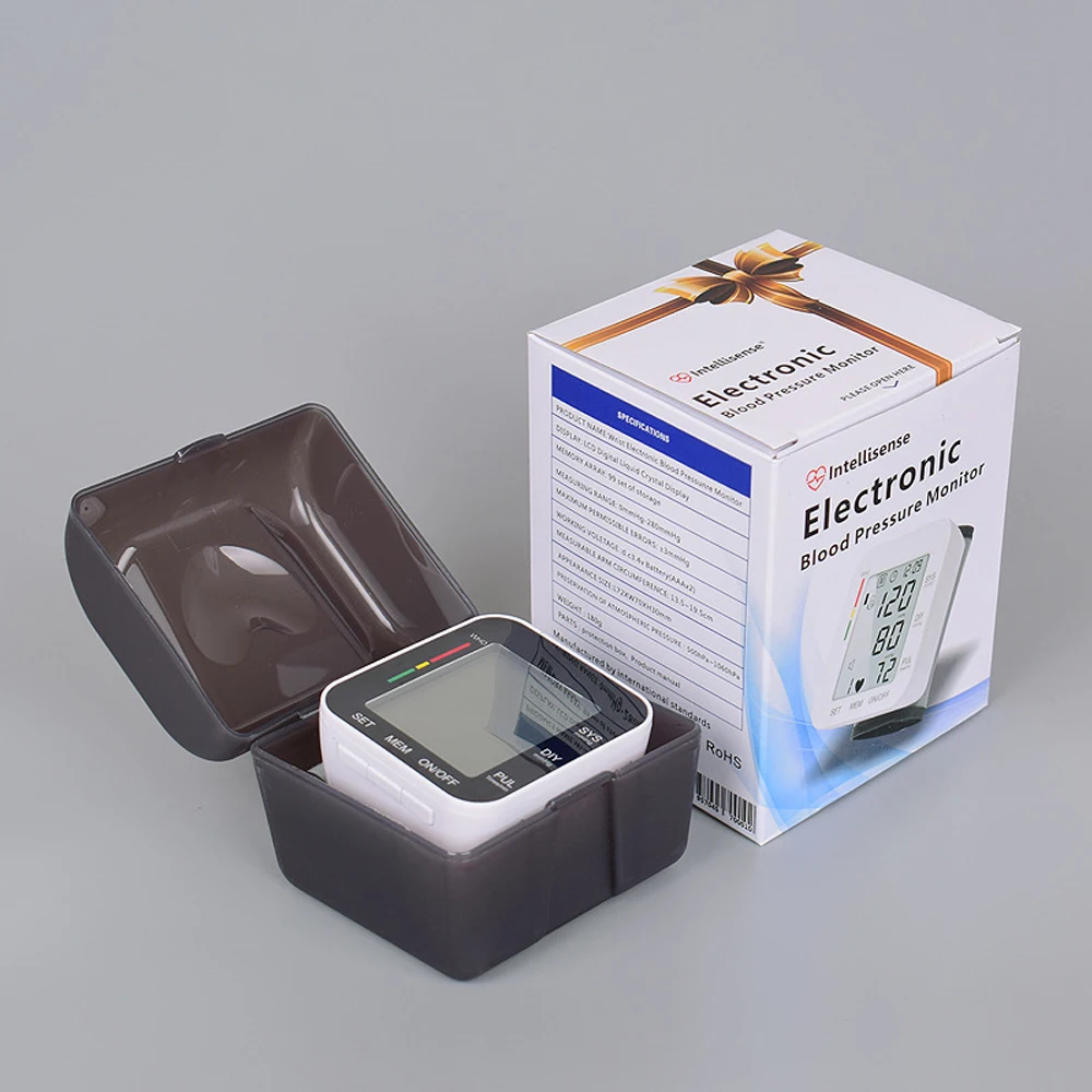 Ilincare автоматический цифровой голосовой кровяного Давление монитор Heart Beat частоты пульса метр тонометр Сфигмоманометры пульсометр