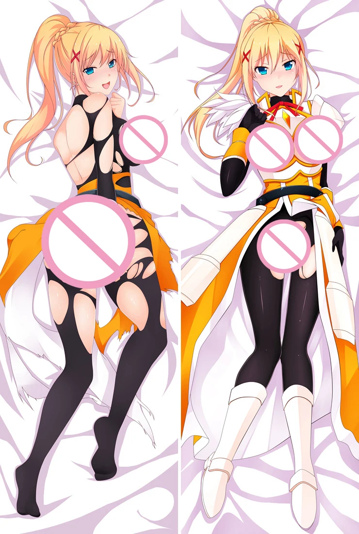 Аниме KonoSuba Божье благословение в этом чудесном мире тьма Yunyun обнимая наволочка