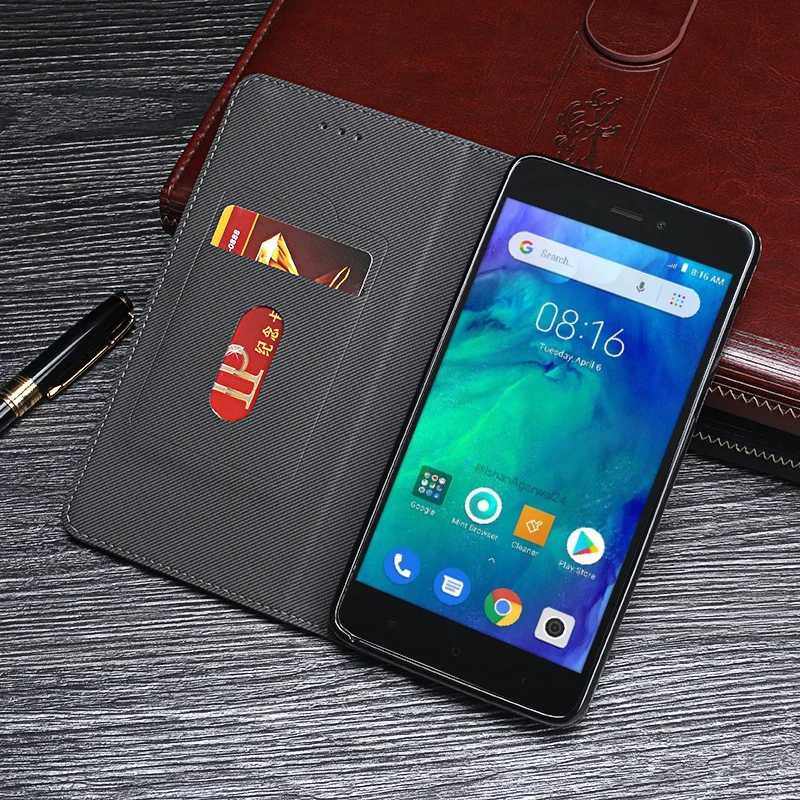 Для Xiaomi Redmi Go чехол Роскошный Ретро кошелек с заклепками кожаный флип-чехол для телефона для Xiaomi Redmi Go чехол Аксессуары
