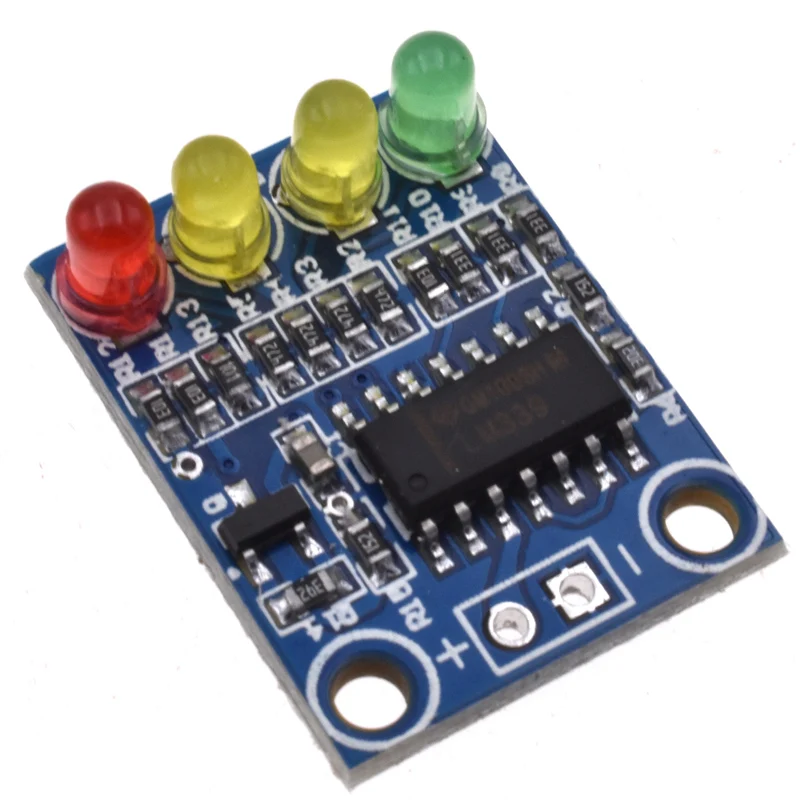 LM339 12 В 4 индикатора заряда батареи модуль обнаружения для Arduino | Электроника
