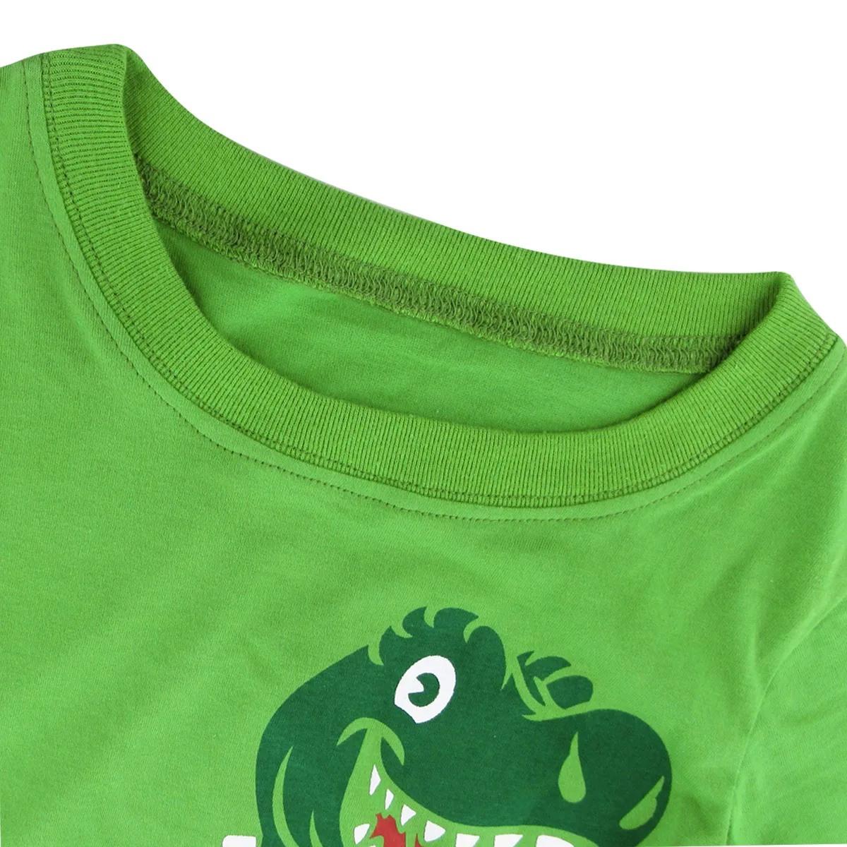 Пижама с динозавром для мальчиков и девочек детский пижамный комплект