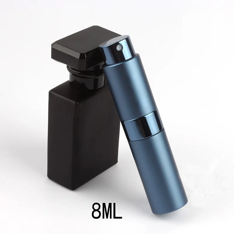 8ML Mini Travel Portable Replaceable Empty Atomizer Perfume Bottle Aluminum Spray Parfume Containers | Красота и здоровье