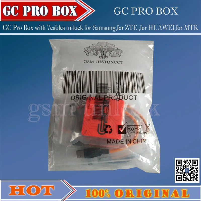 Коробка gsmjustoncct GC Pro с 7 кабелями | Мобильные телефоны и аксессуары