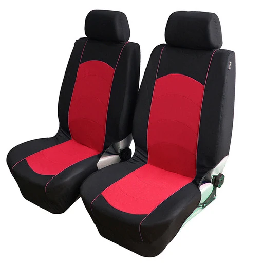 4PCS RED General Чехол для автомобильных сидений 9 шт. и 4 шт. дизайн для шин полный набор универсальный размер подходит для подушки безопасности чехол для сиденья протектор - Название цвета: 4PCS RED General